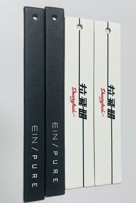 Snap Lock Style Clear Plastic Clothing Hang Tag for Clothing Labelin