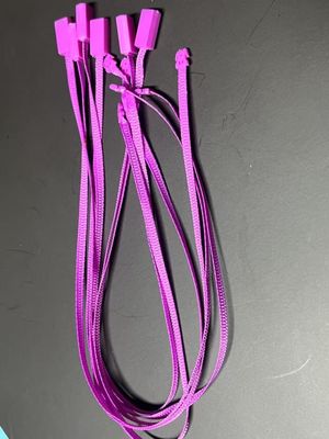 ย้อนกลับไปพลาสติก Tag Lock Fastener สําหรับเสื้อผ้ารองเท้าหมวก 1000pcs