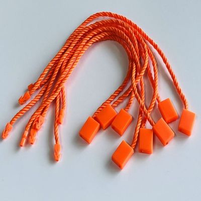 เนื้อผ้า ส้ม พลาสติก แท็ก Fastener ร้านค้าปลีก เสื้อผ้า อุปกรณ์เสริม