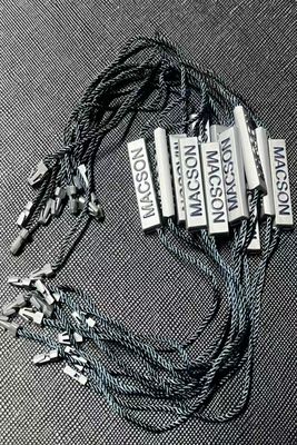 Standard Plastic Tag Fastener Eco-Friendly and Custom Rope Length Options