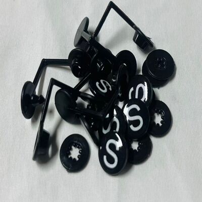 Supermarkets Compatible With EAS Systems Clothing Label Tags Durable Security Solutions For Retail Inventory Management