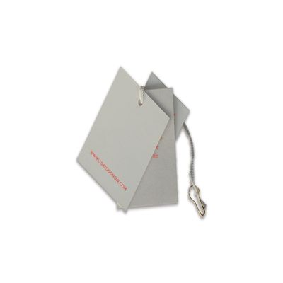 สีเต็ม กระดาษยั่งยืน เสื้อผ้าเสื้อผ้าแขวน Tag Custom